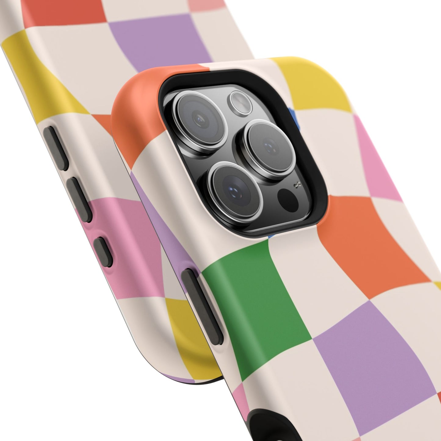 Checker Flicker Phone Case "IOS or Apple"