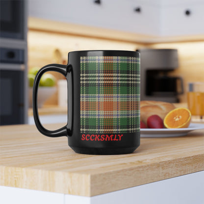 Mug AstroRetro Smile 15 oz — Black