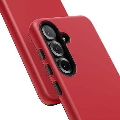 SOLID Calm Cherry Tough Case for Samsung