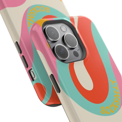 Psychodelic Acid Swirl Phone Case for Apple