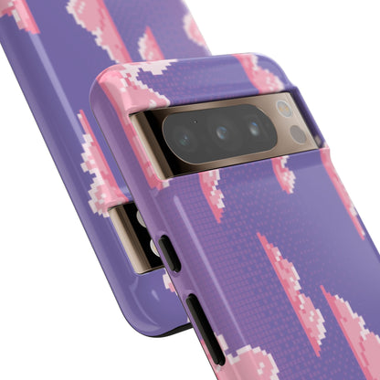Purple Cotton Candy Sky Tough Phone Case for Google Pixel
