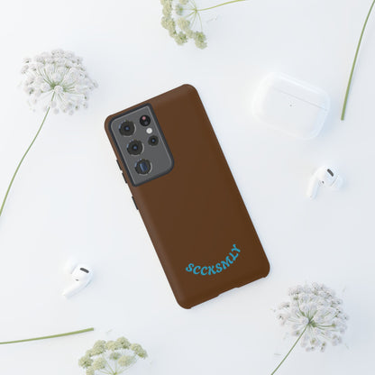 SOLID Chocolate Coco Tough Case for Samsung