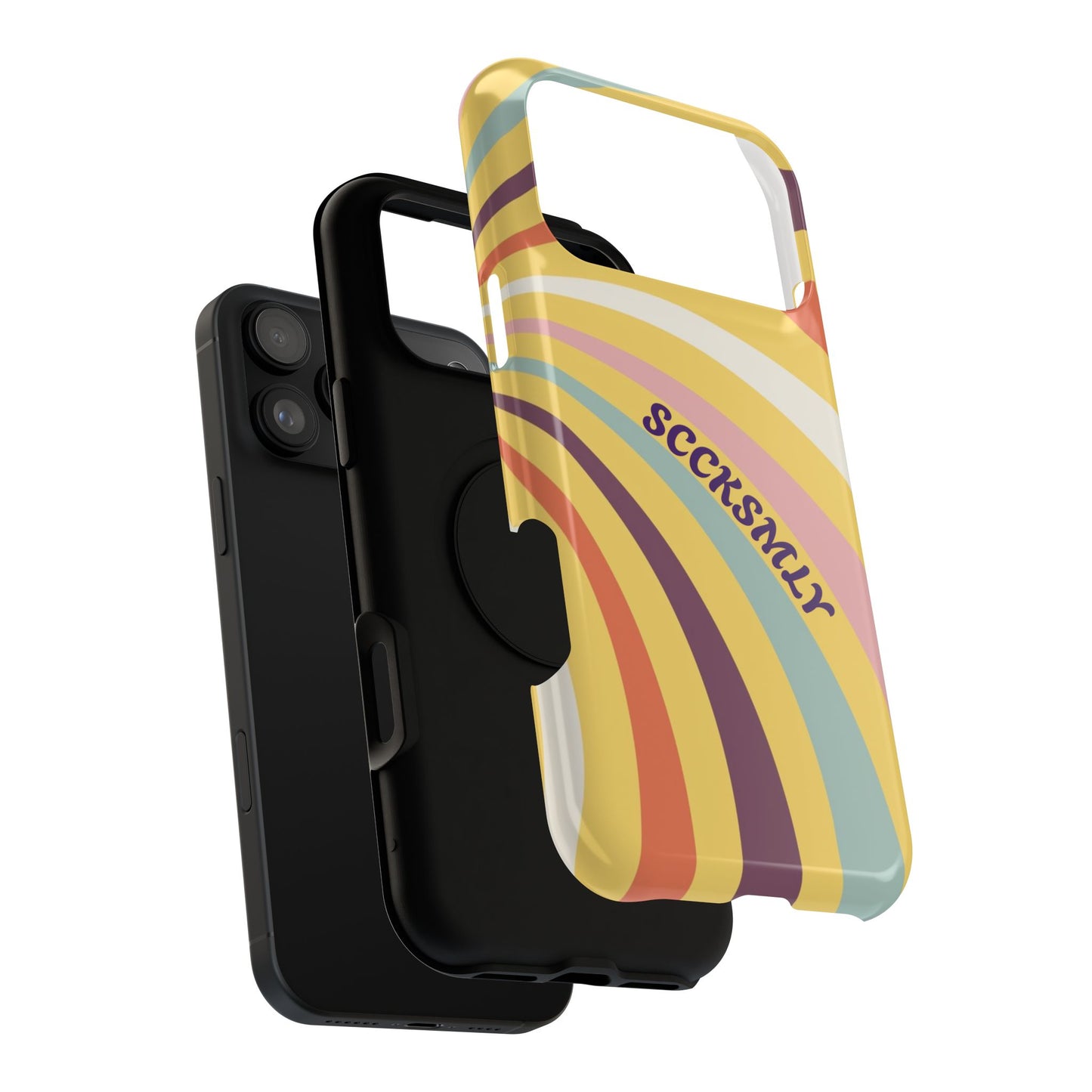 Vintage Groove Phone Case for Apple
