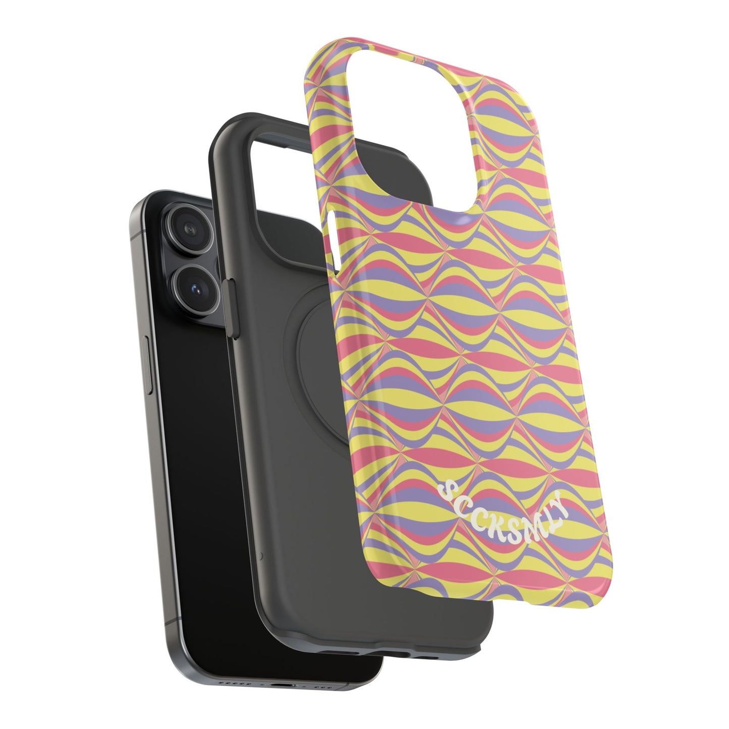 Electric Orbit Tough Phone Case for Apple