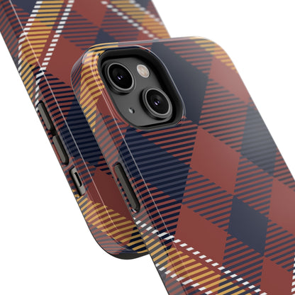 Harvest Tartan Phone Case for Apple