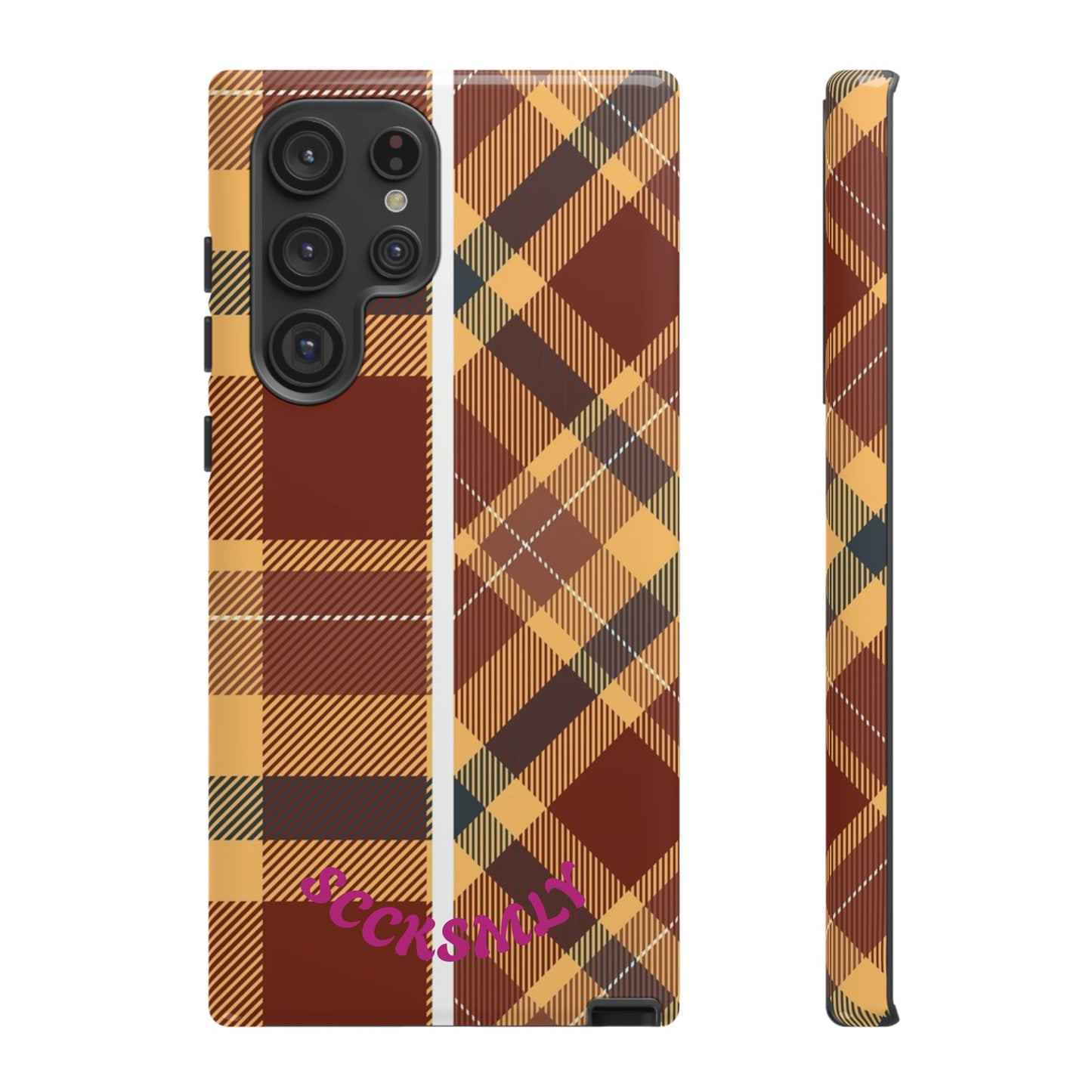Autumn Plaid Phone Case for Samsung