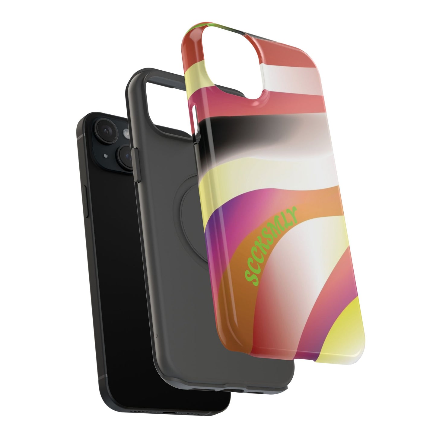 Neutral Waves Phone Case for Apple