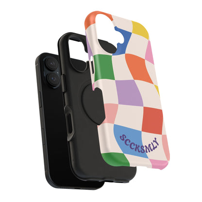 Checker Flicker Phone Case Apple