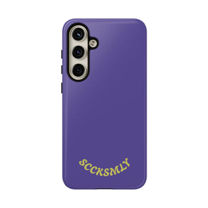 SOLID Dreamy Dusk Purple Tough Case for Samsung