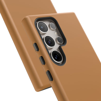 SOLID Spice Caramel Tough Case for Samsung