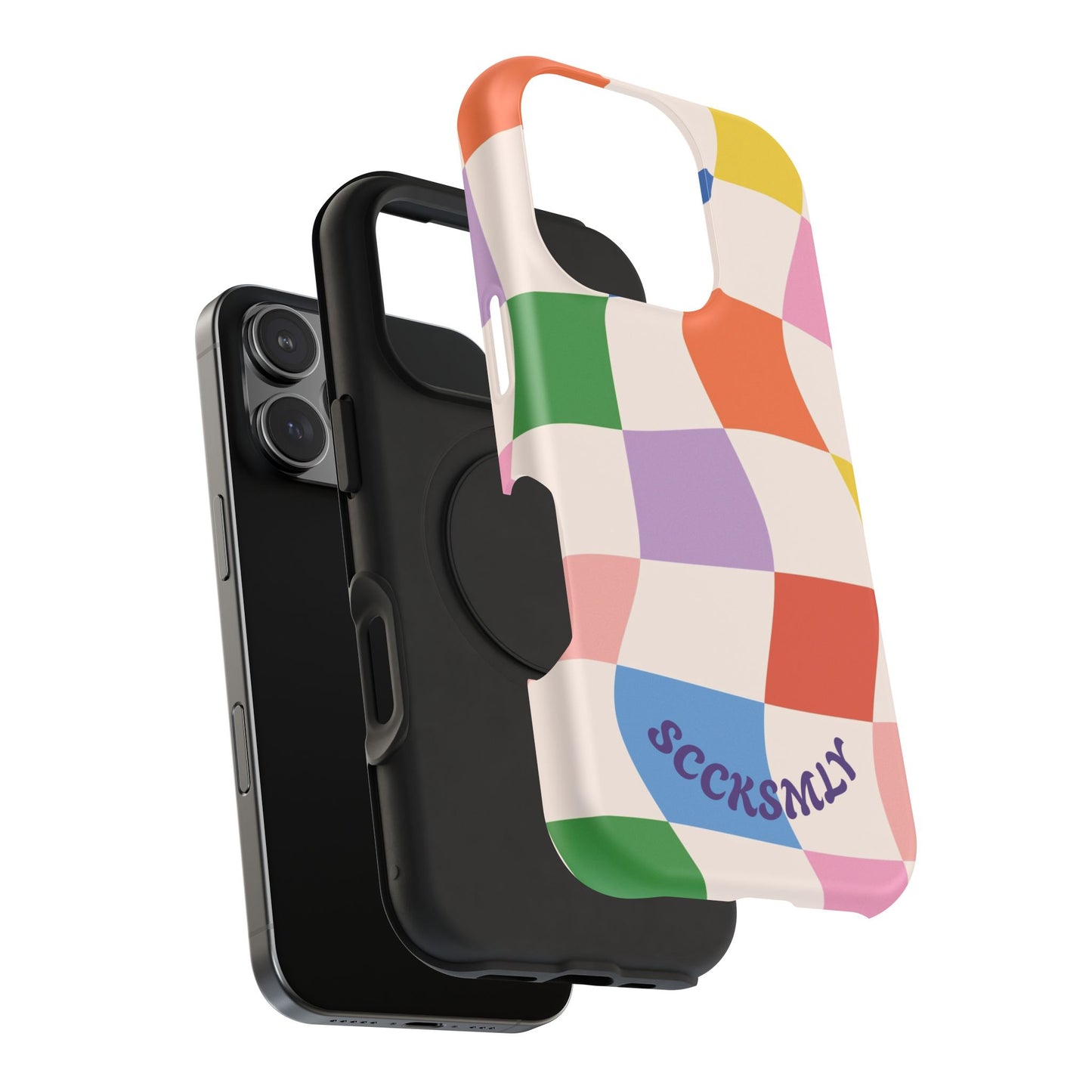 Checker Flicker Phone Case Apple