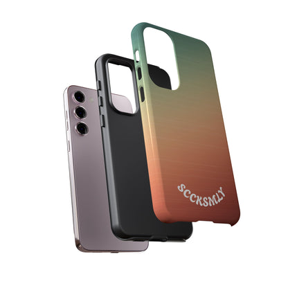 Warm Ombré Tough Phone Case for Samsung