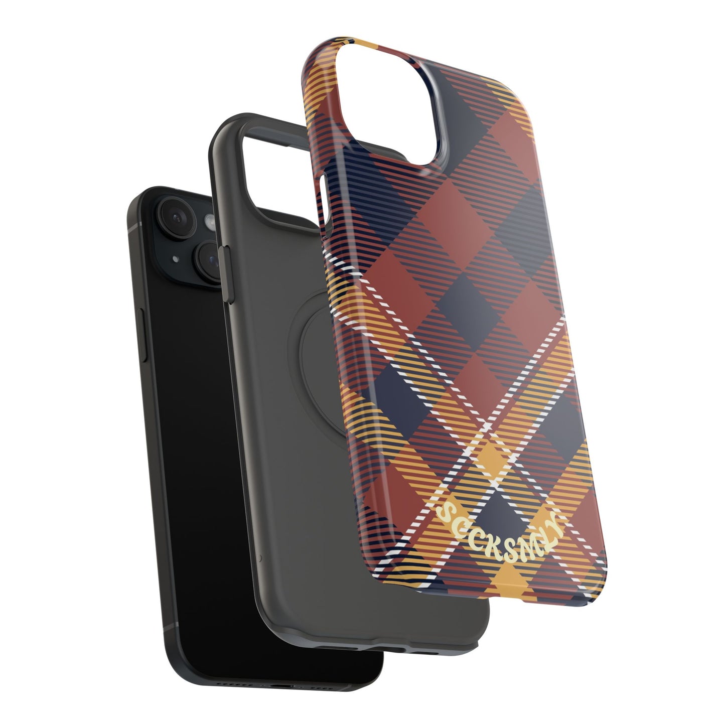 Harvest Tartan Phone Case for Apple