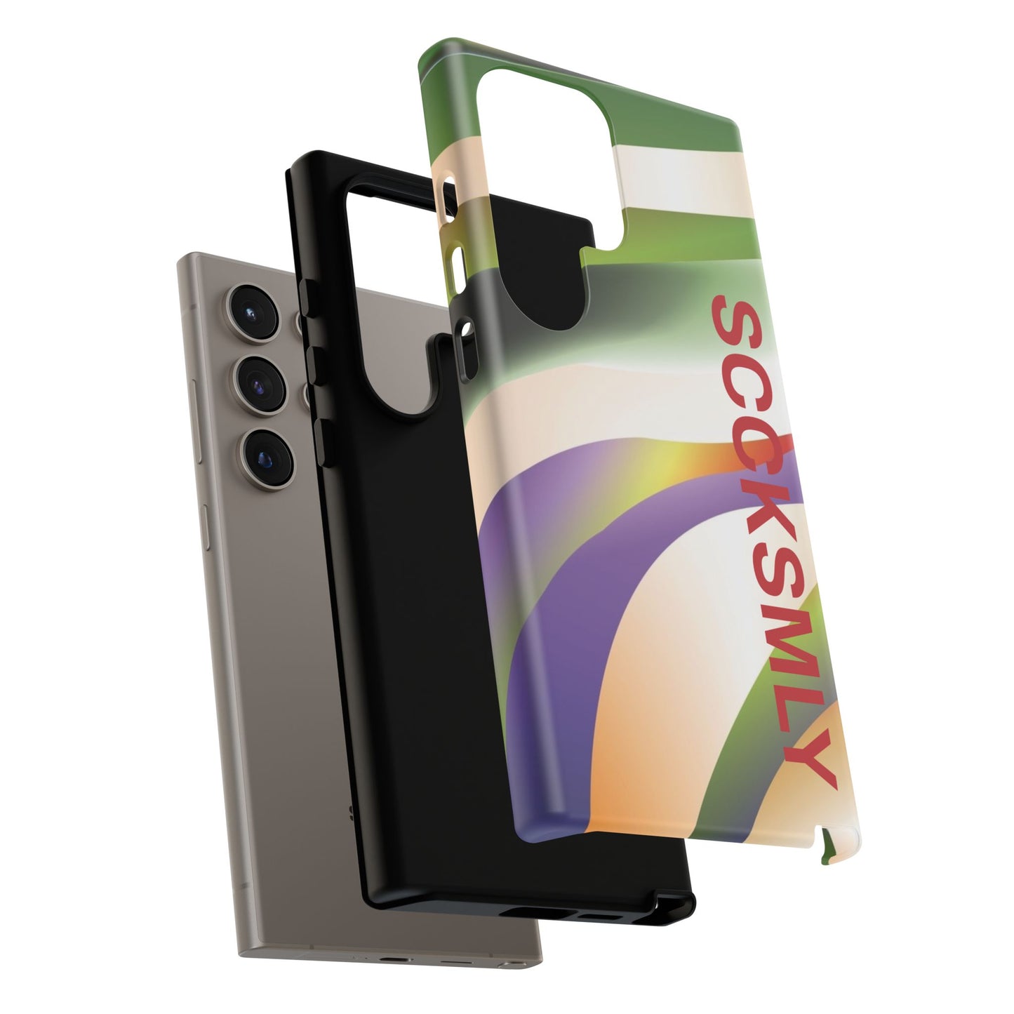 Green Waves Phone Case for Samsung