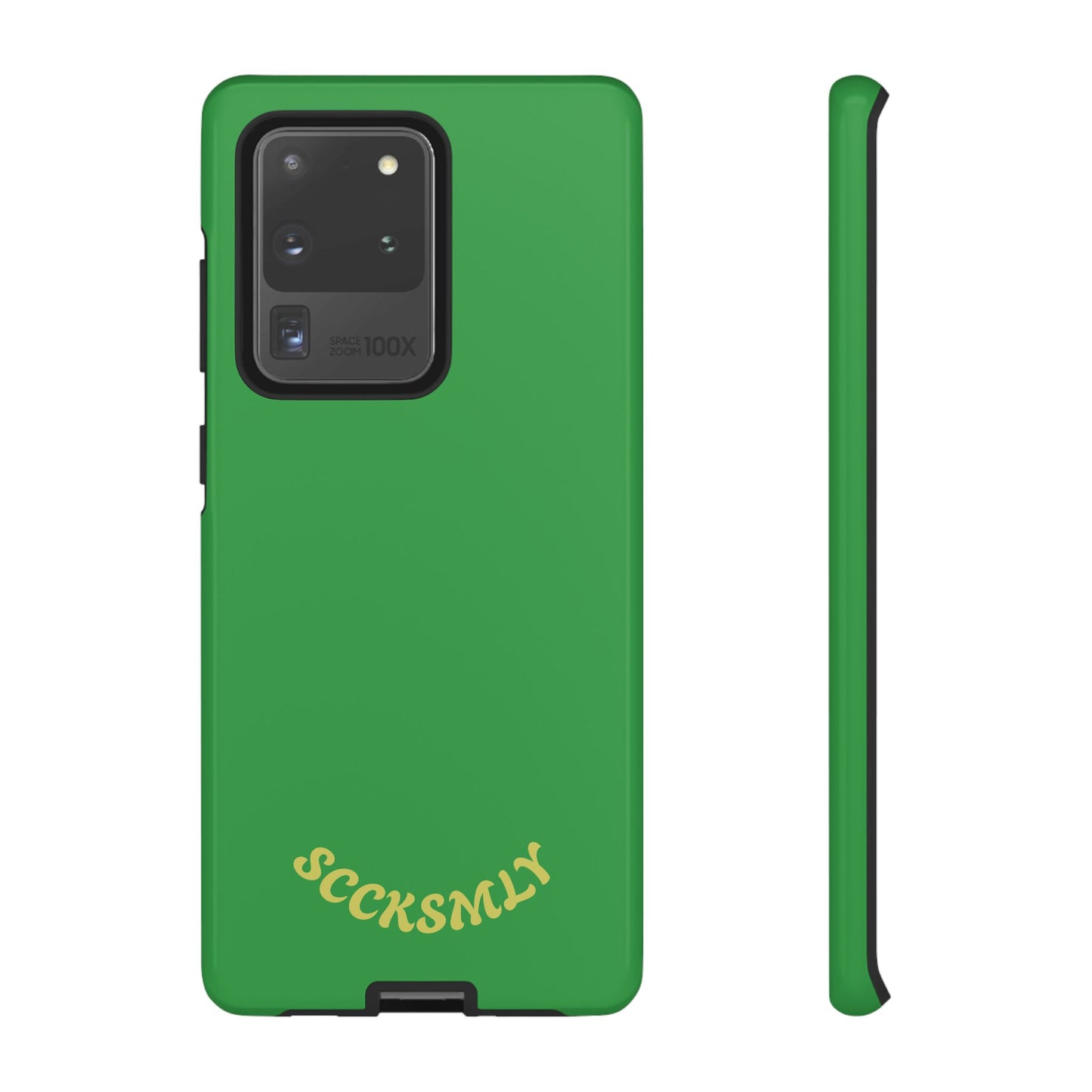 SOLID Green Grin Tough Case for Samsung