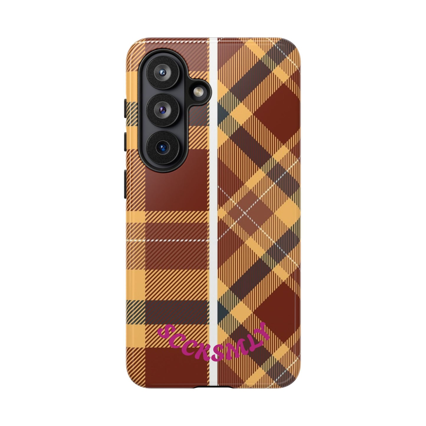 Autumn Plaid Phone Case for Samsung