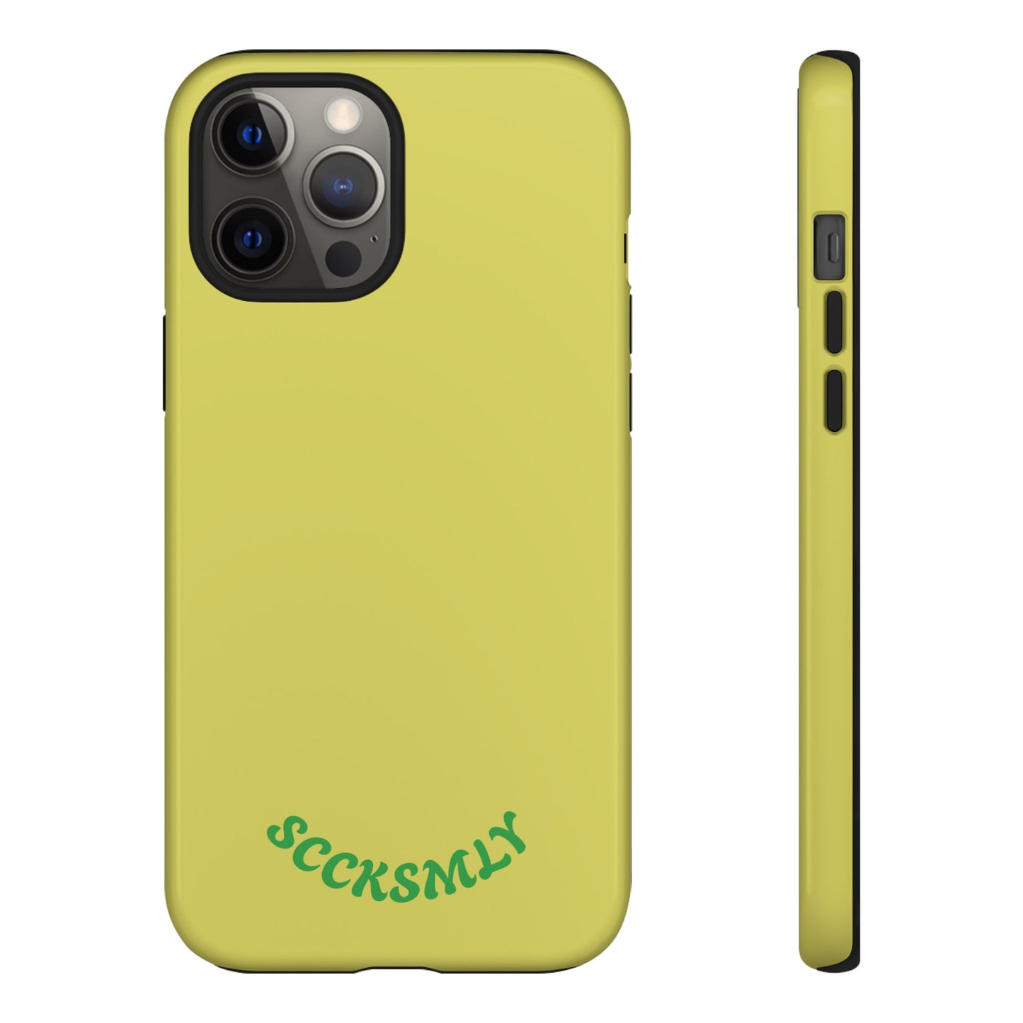 SOLID Lemon Pop Tough Case for Apple