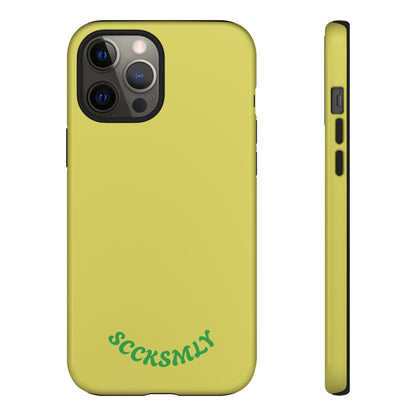 SOLID Lemon Pop Tough Case for Apple