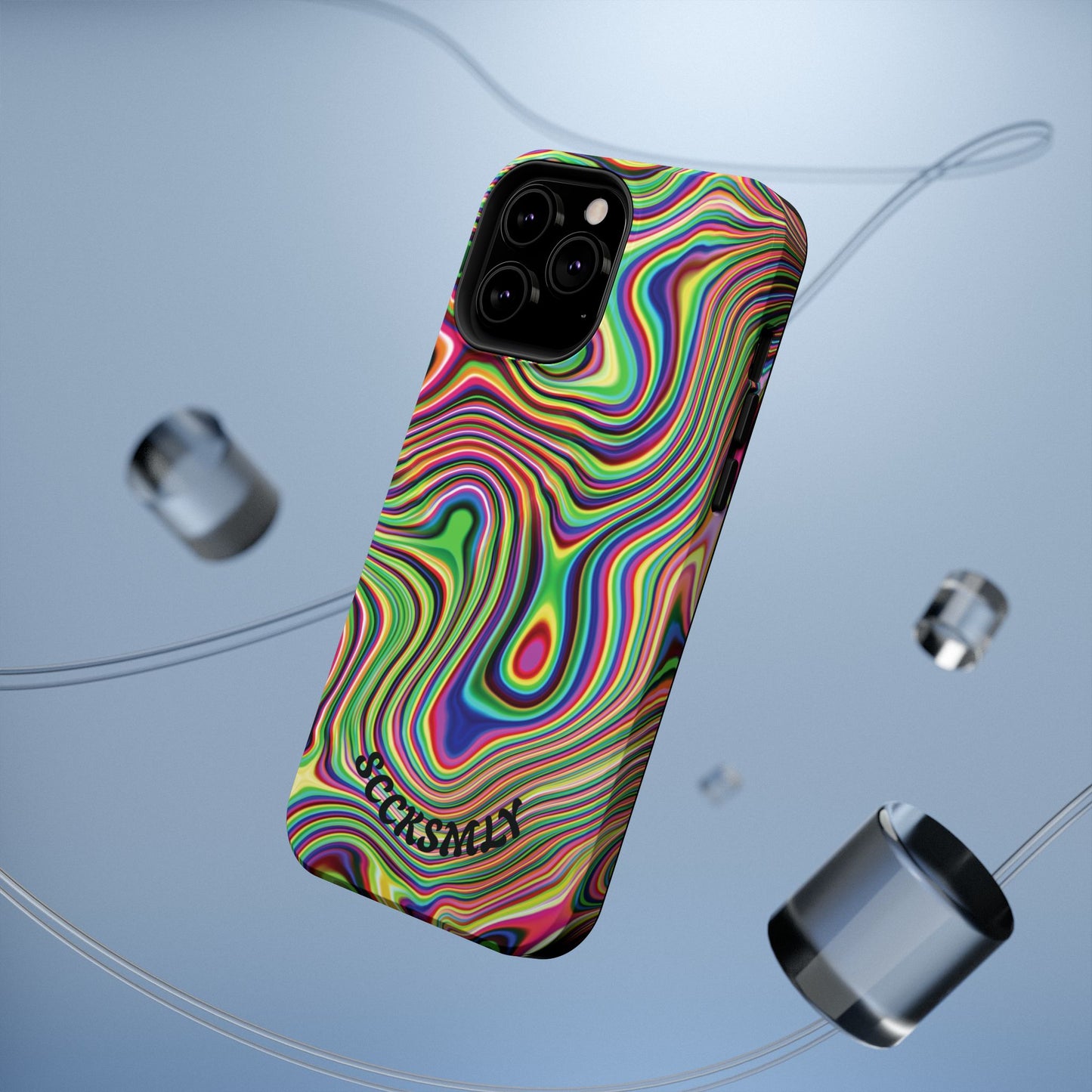 Acid Swirl Phone Case for Apple