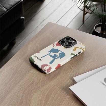 Paws & Portraits Tough Phone Case for Apple