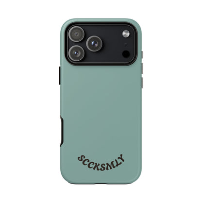 SOLID Fudge Mint Crunch Tough Phone Case for Apple
