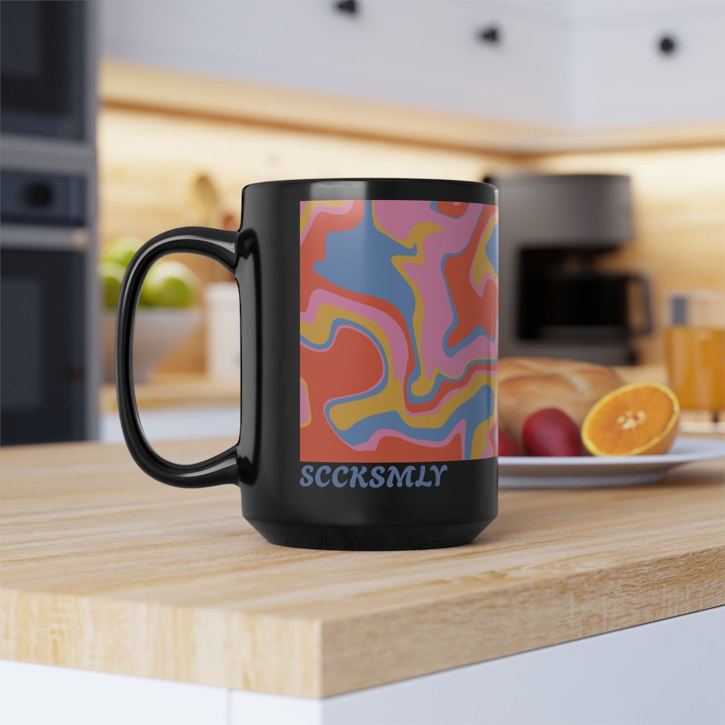 Mug Liquid Echo 15 oz - Black