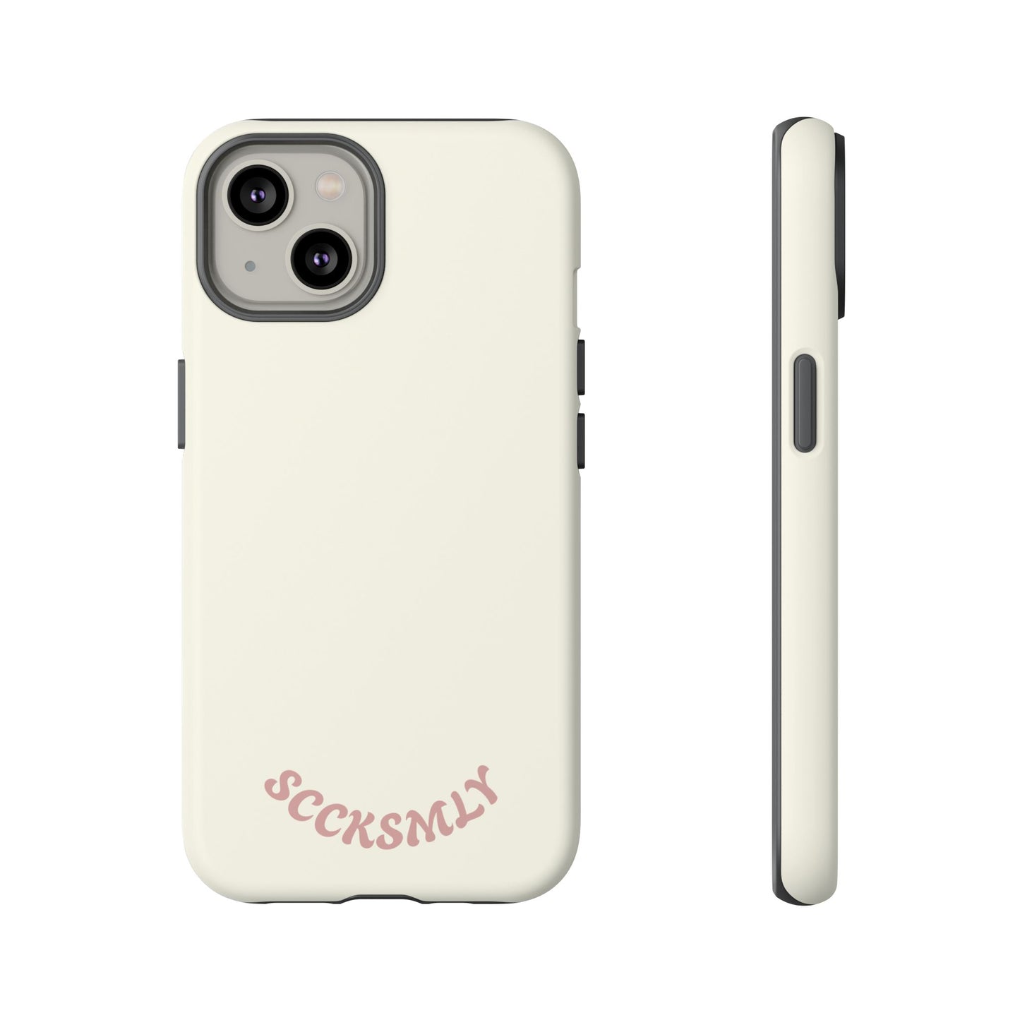 Sweet Oat Milk Tough Phone Case for Apple