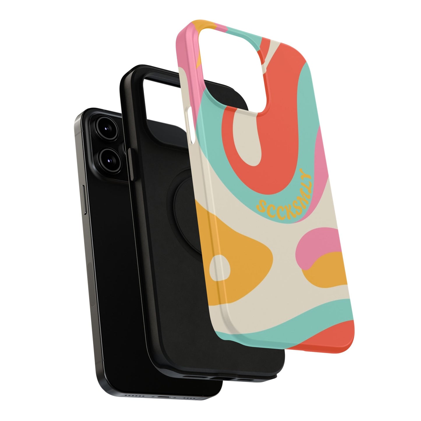 Psychodelic Acid Swirl Phone Case for Apple