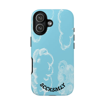 Comic Dot Sky Tough Phone Case for Apple