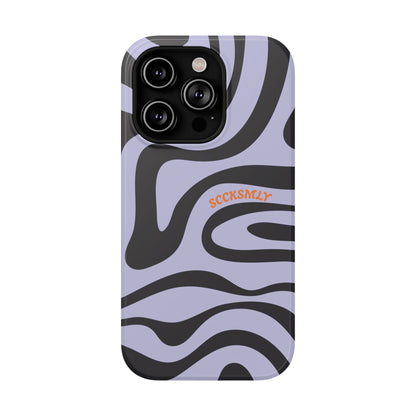 Purple Swirl Phone Case for Apple