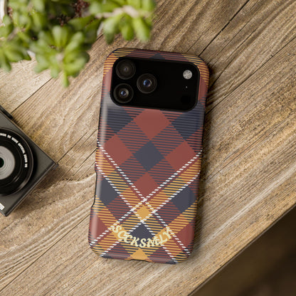 Harvest Tartan Phone Case for Apple