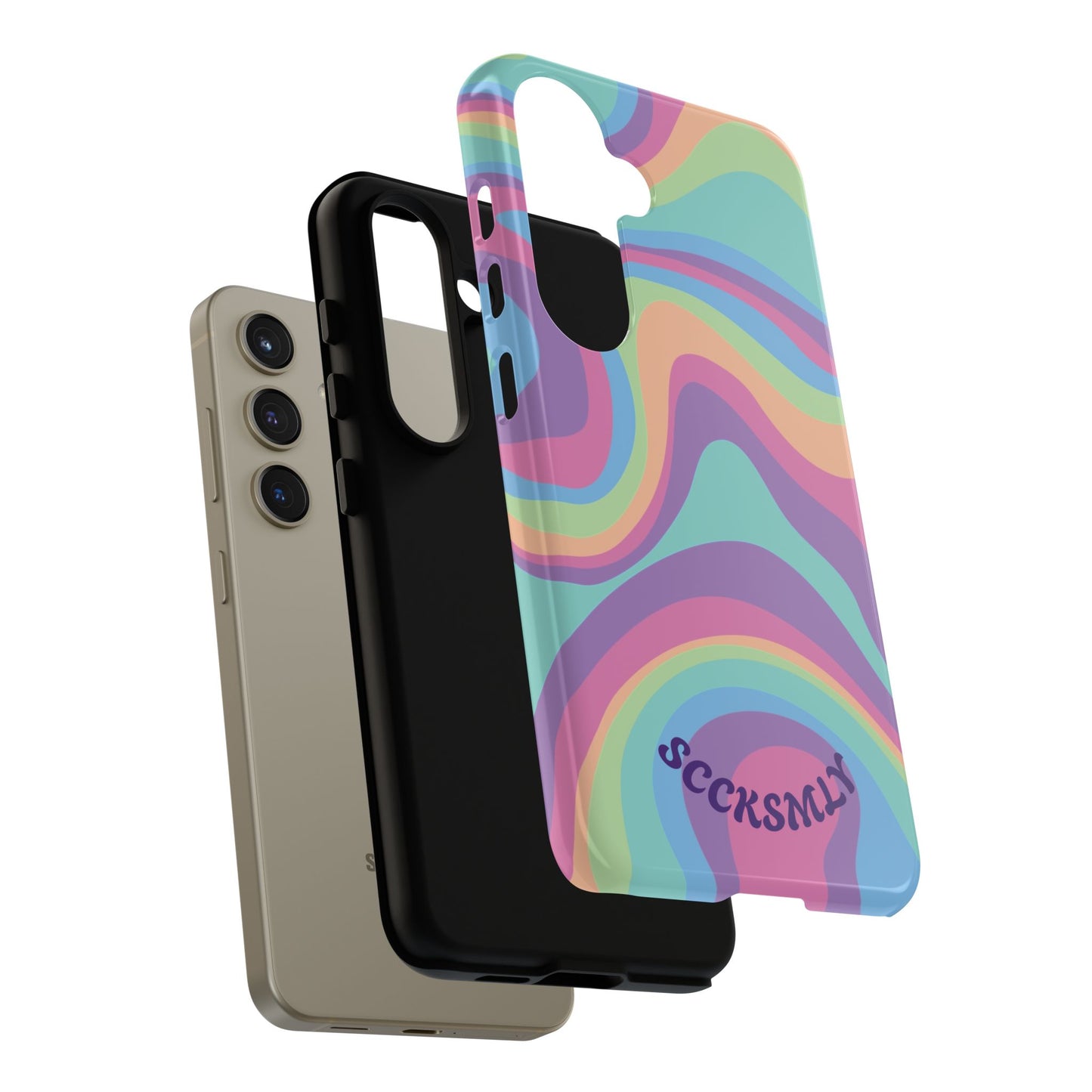 Pastel Swirl Phone Case for Samsung
