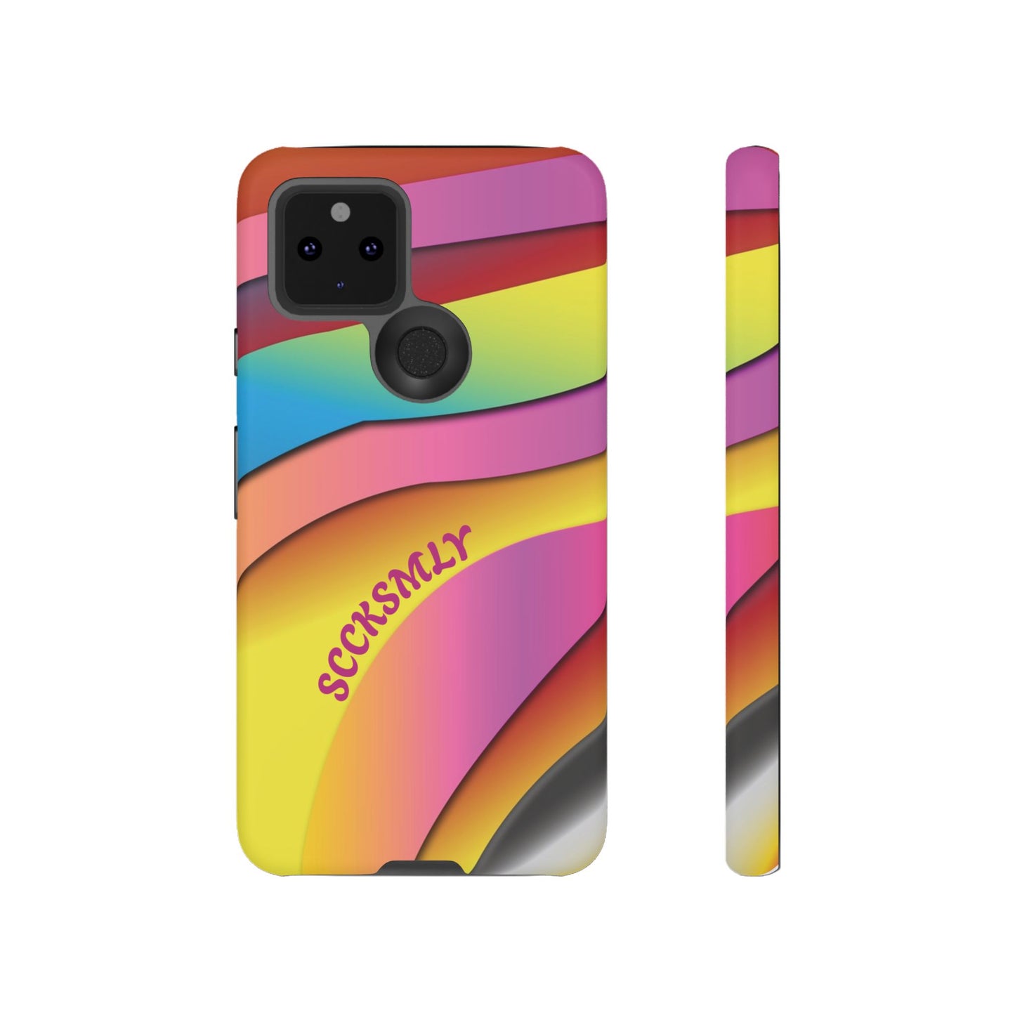 Modern Retro Rainbow Phone Case for Google Pixel
