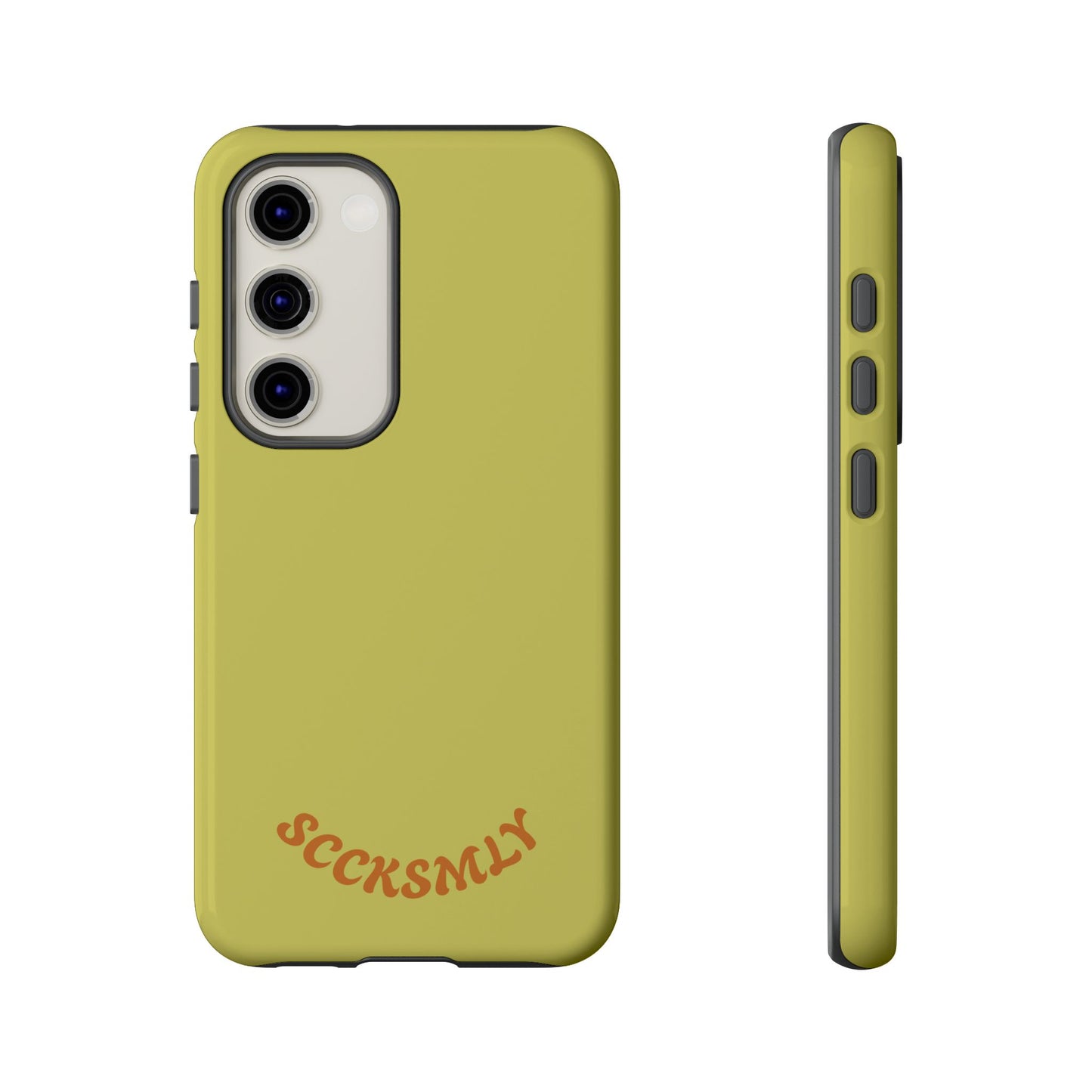 SOLID Lemon Dijon Glaze Tough Case for Samsung