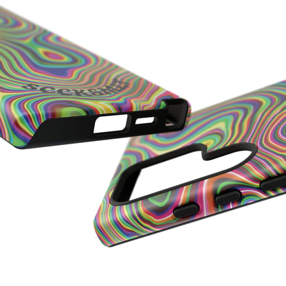 Acid Swirl Phone Case for Samsung