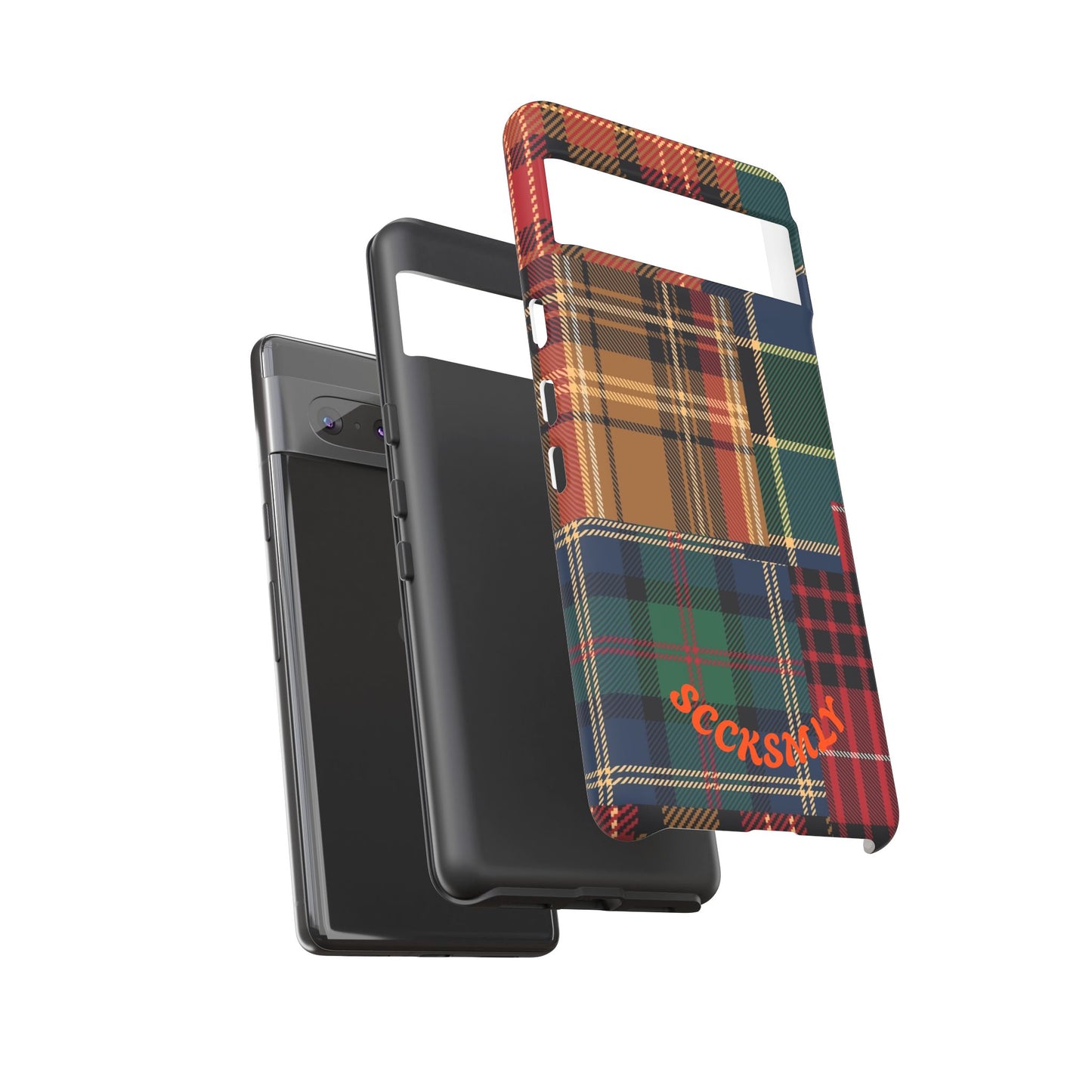 Heritage Hues Patchwork Tough Phone Case for Google Pixel