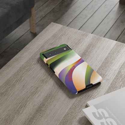 Green Waves Phone Case for Google Pixel