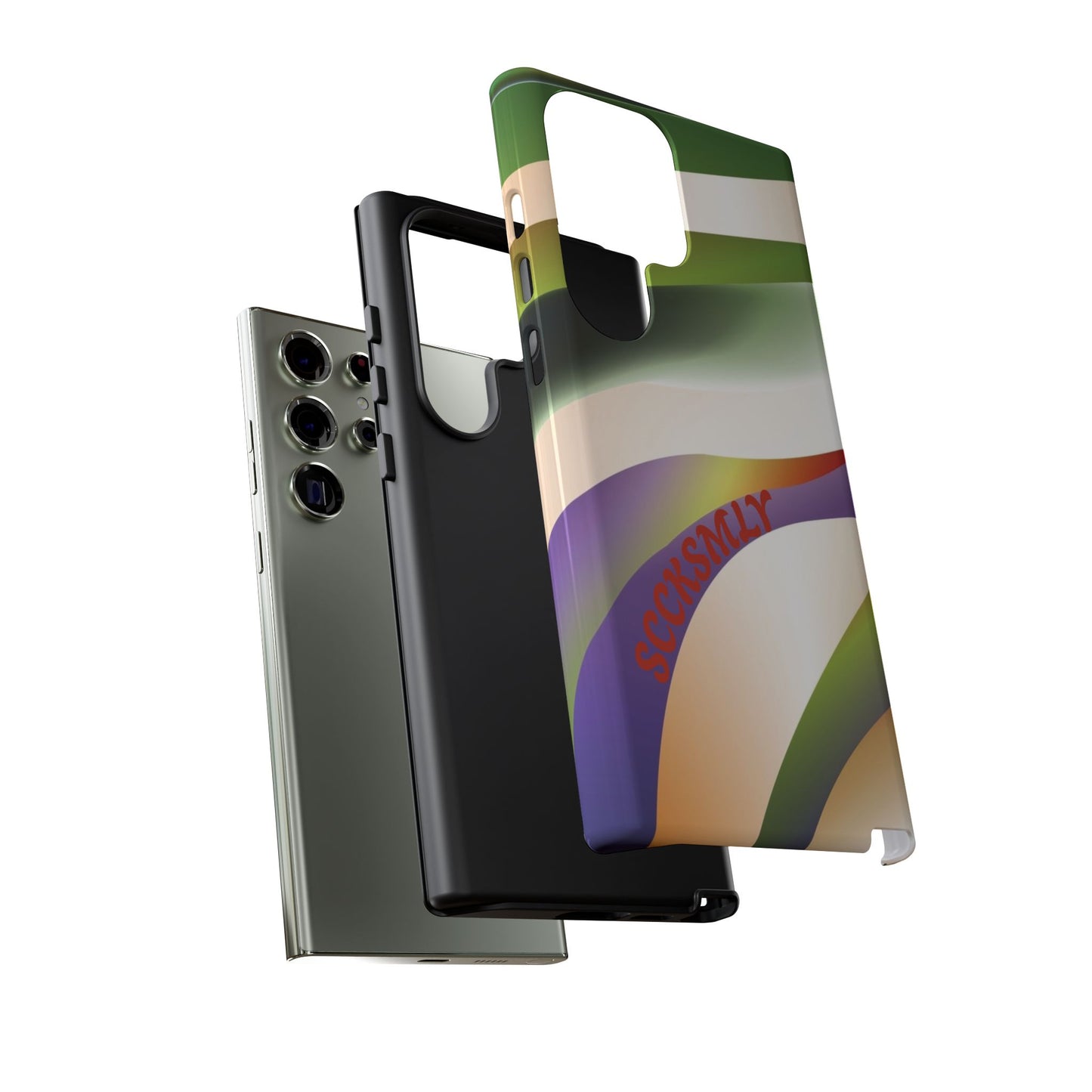 Green Waves Phone Case for Samsung