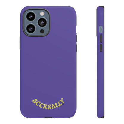 SOLID Dreamy Dusk Purple Tough Case for Apple