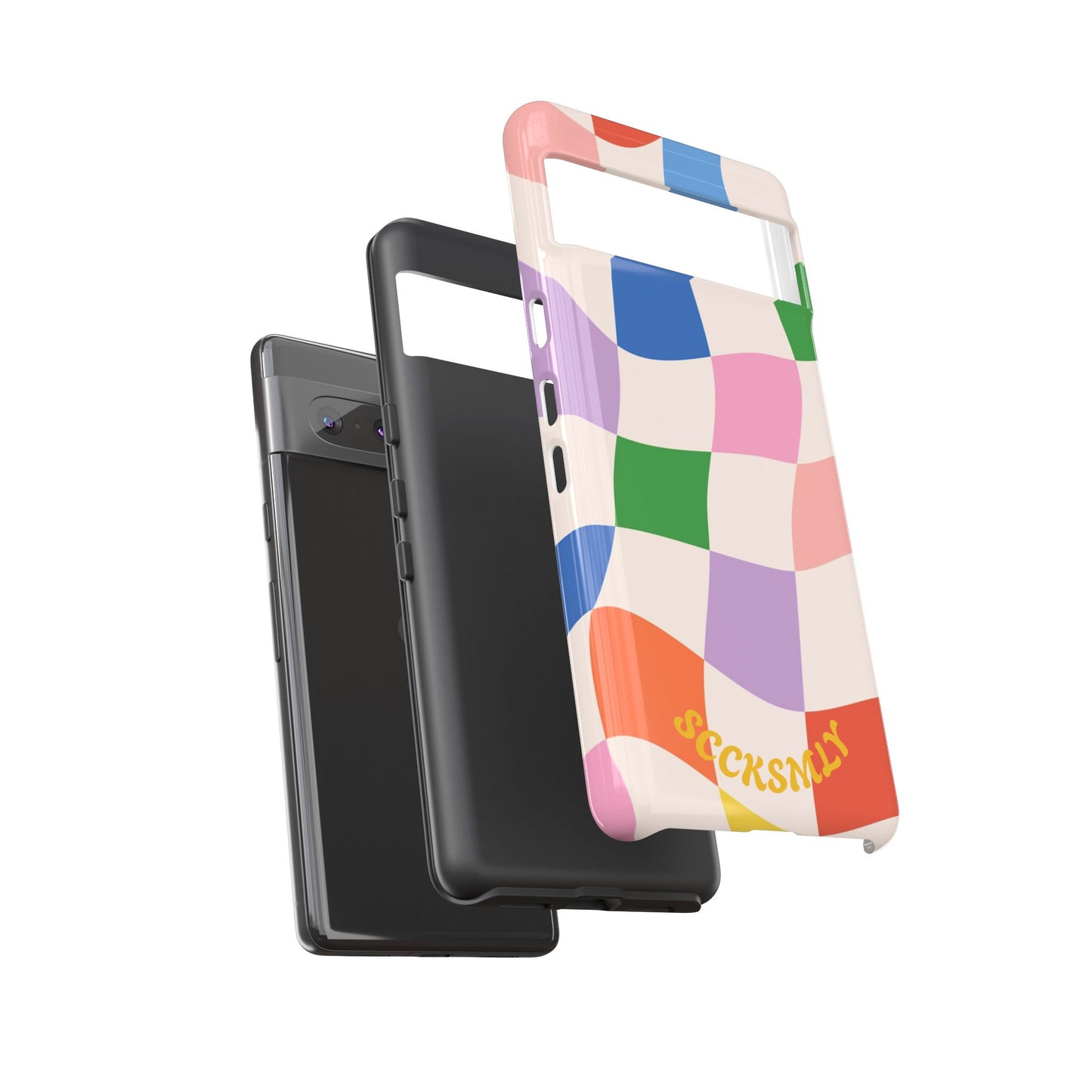 Checker Flicker Phone Case for Google Pixel