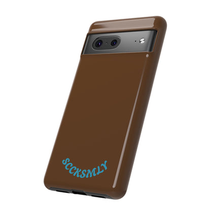 SOLID Chocolate Coco Tough Case for Google Pixel