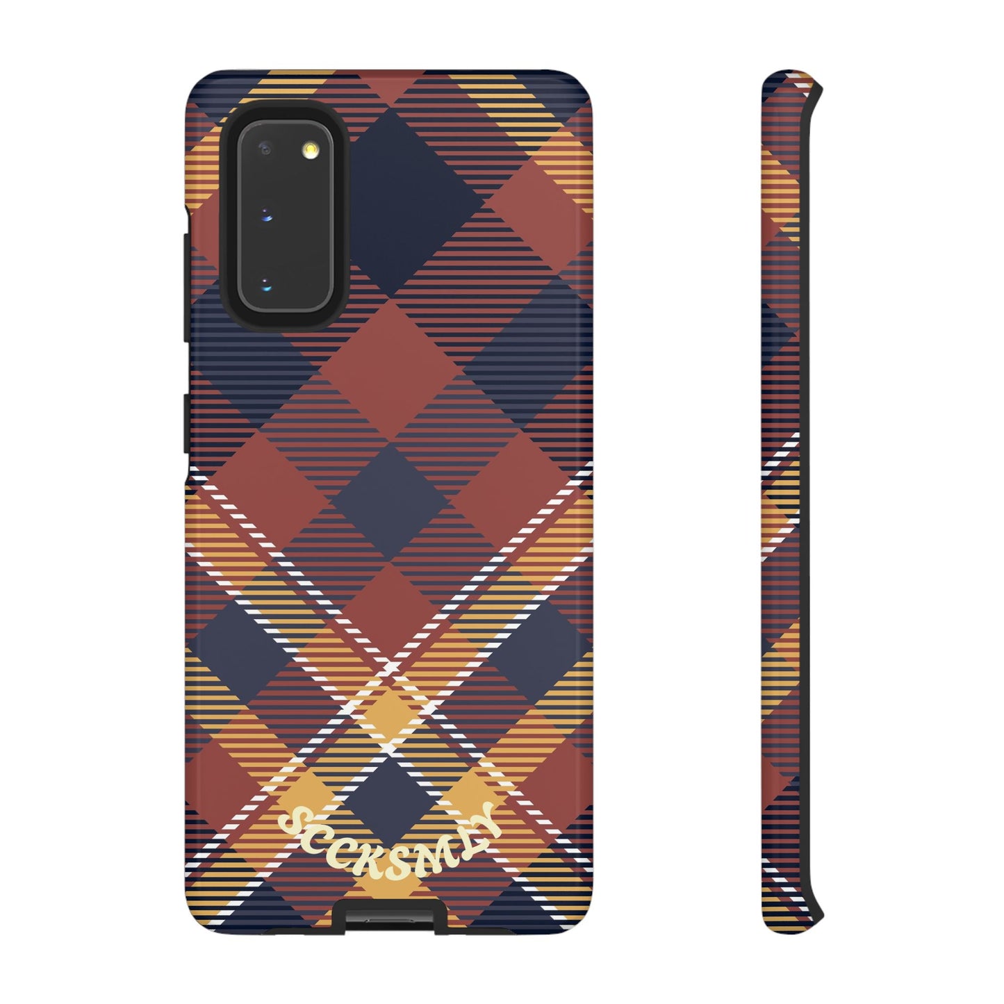 Harvest Tartan Phone Case for Samsung