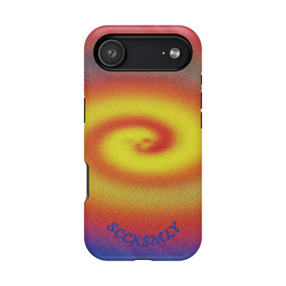 Toxic Spiral Tough Phone Case for Apple