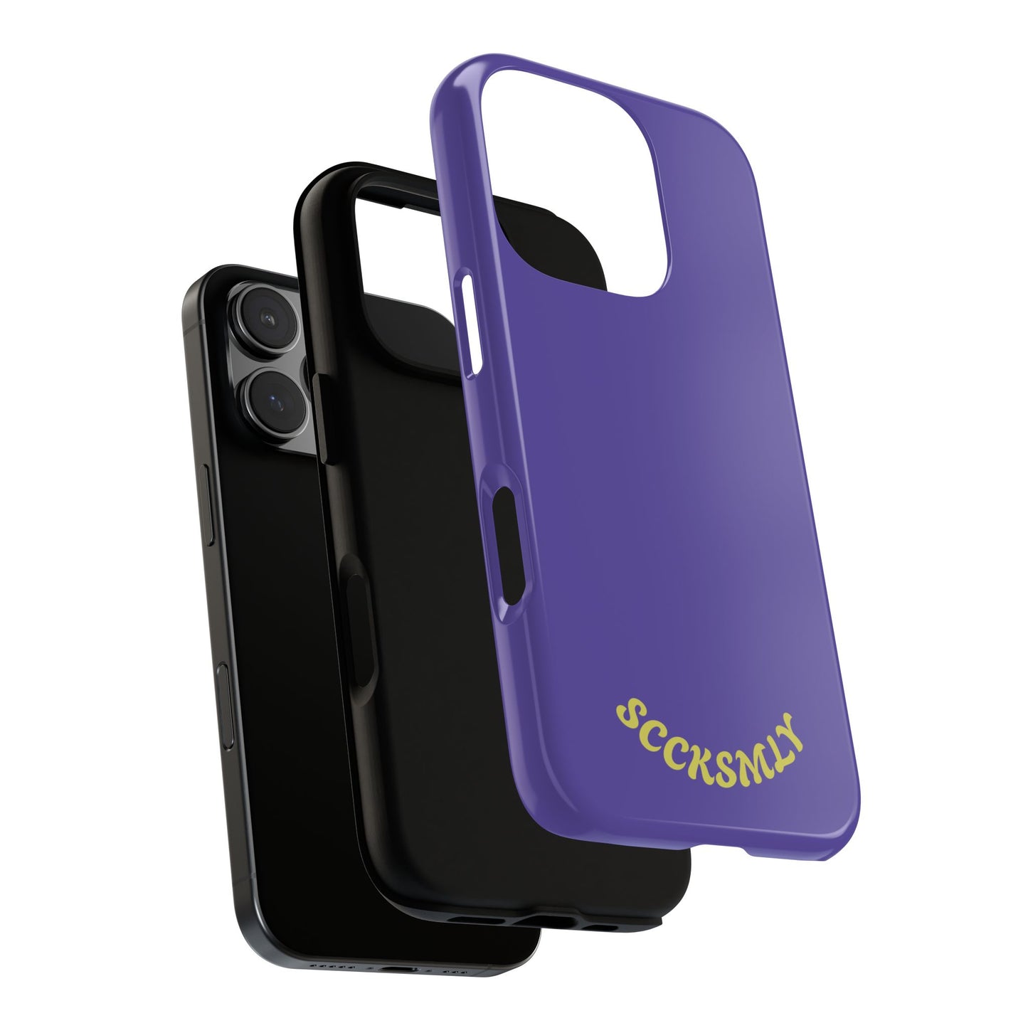 SOLID Dreamy Dusk Purple Tough Case for Apple
