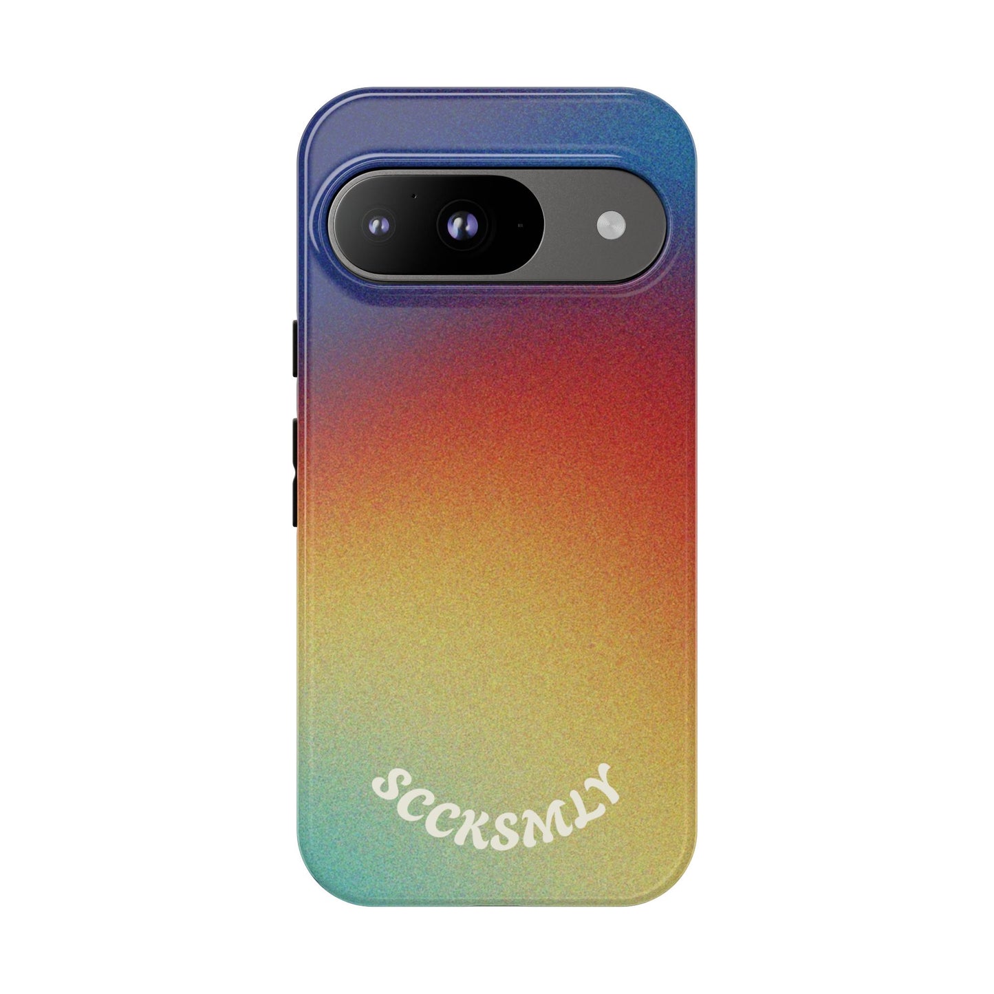 Faded Sunset Aura Tough Phone Case for Google Pixel