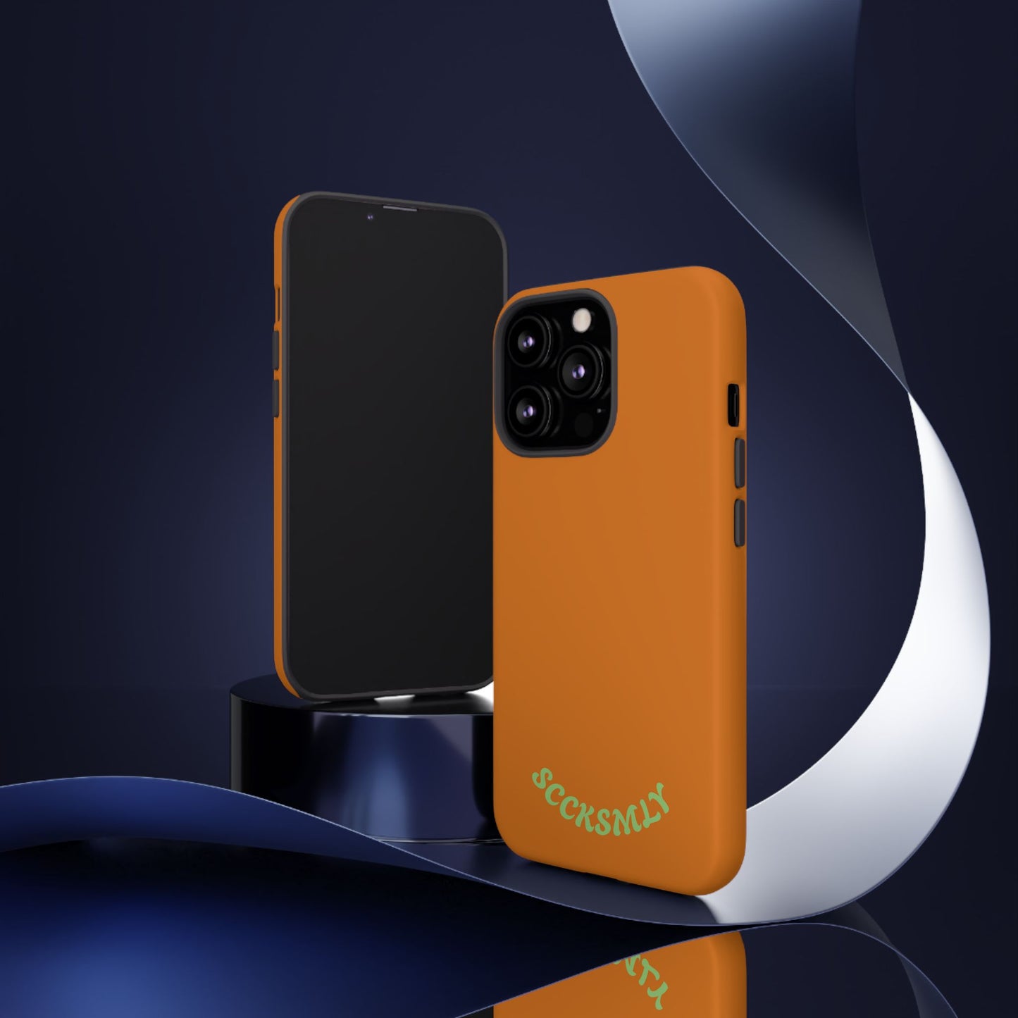 SOLID Terracotta Caoal Tough Case for Apple