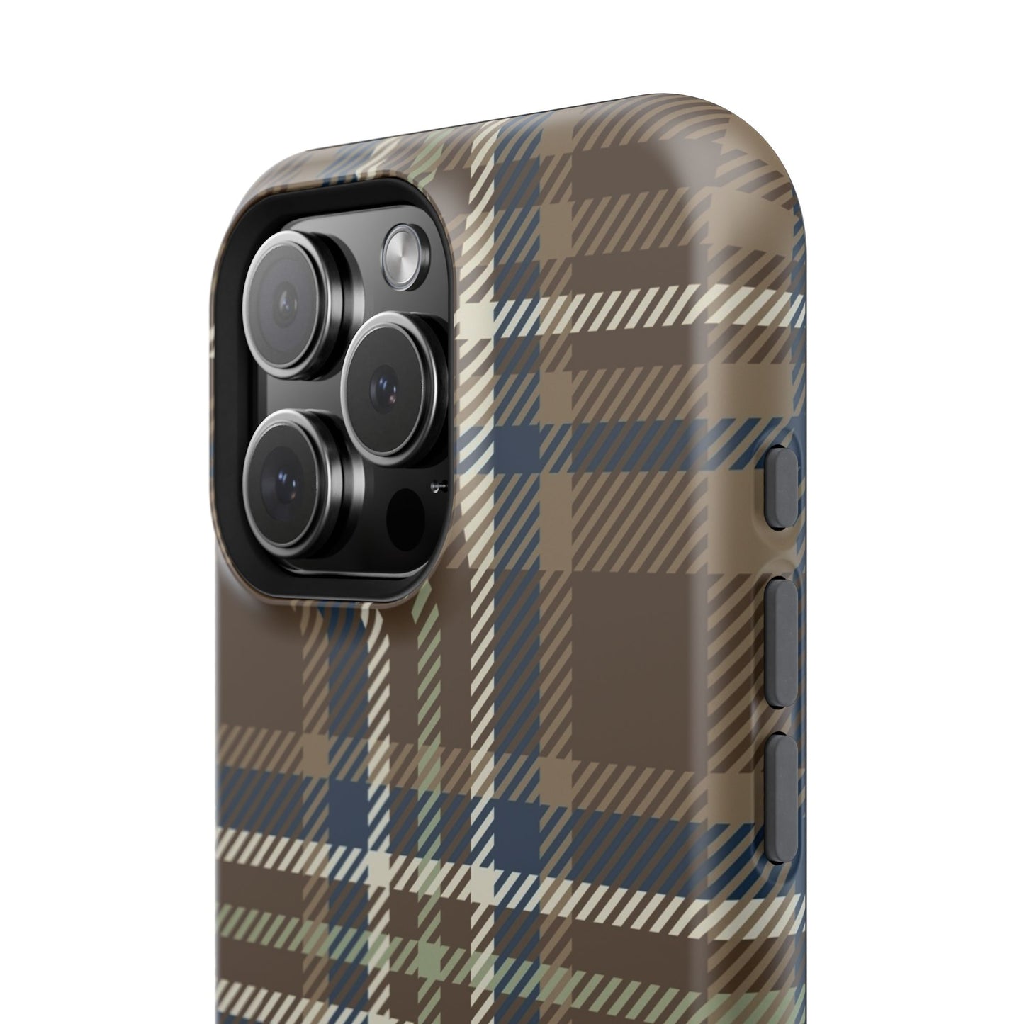 Earth and Sky Plaid Phone Case for Apple