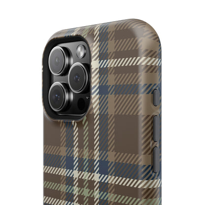 Earth and Sky Plaid Phone Case for Apple