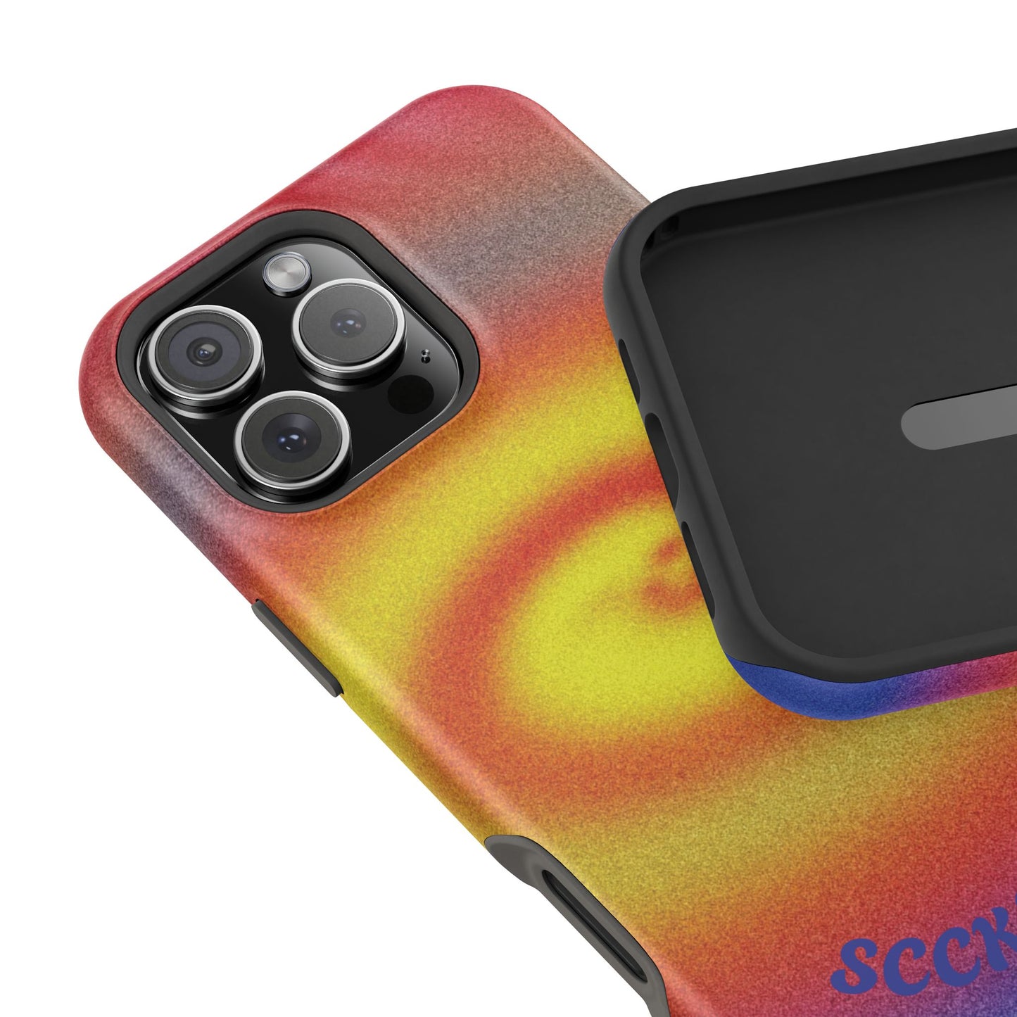 Toxic Spiral Tough Phone Case for Apple