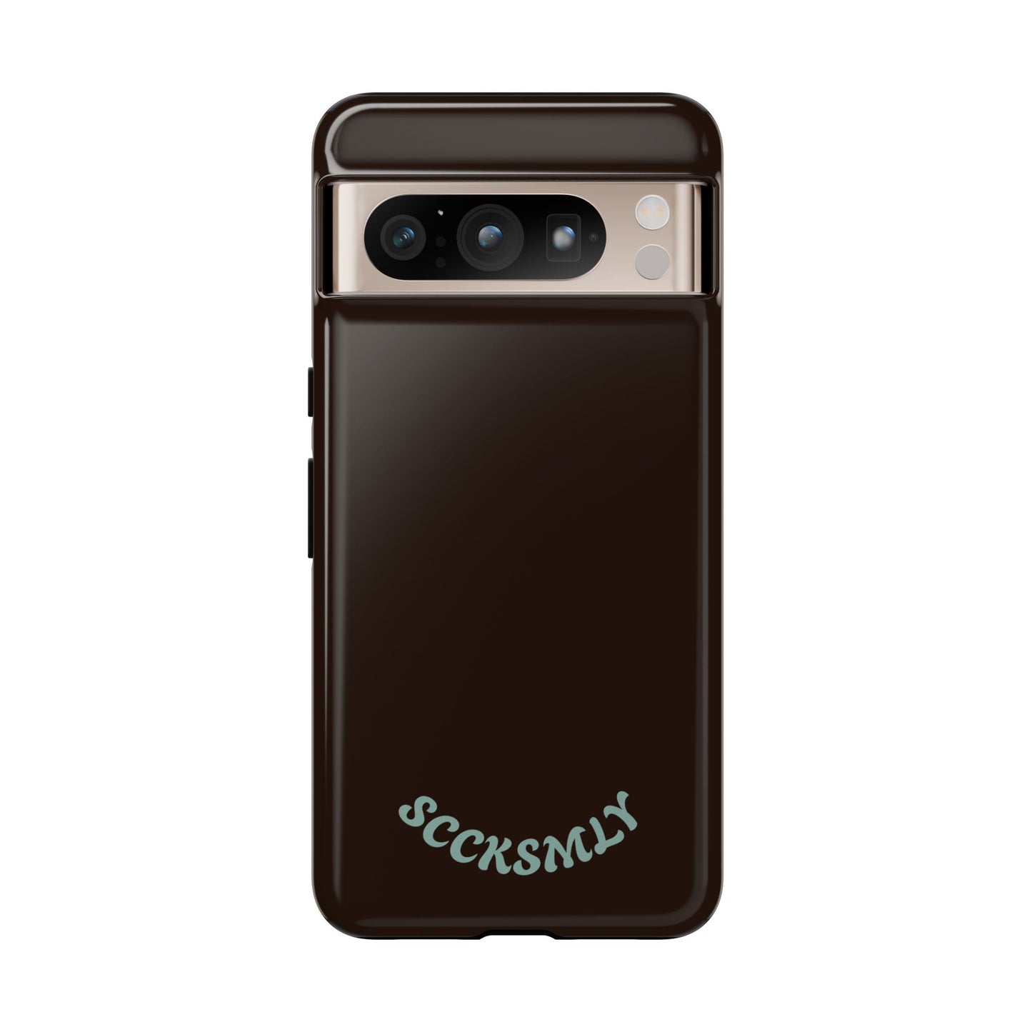 SOLID Espresso Mint Tough Phone Case for Google Pixel